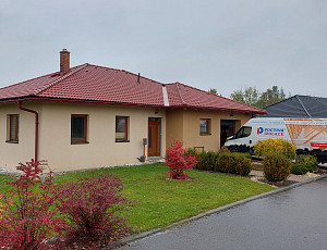 Zateplení rodinného domu se sedlovou střechou